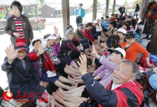 南京汤山汤家家村有108户 3成人家做温泉生意