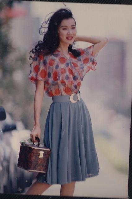 90年代 台湾第一美女 萧蔷昔日私照曝光--人民