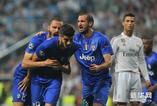 欧冠:尤文逼平皇马晋级决赛