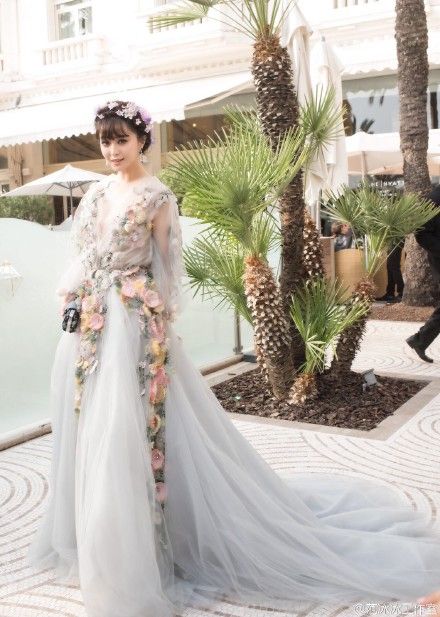 范冰冰戛纳战袍葱花饼变花仙子 二十七款不同