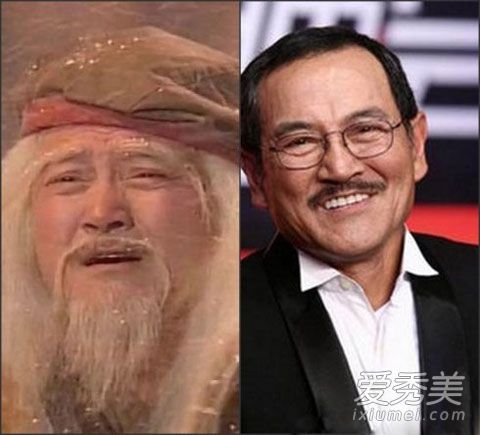 83版射雕英雄传主演近照 洪七公 成杨幂公公