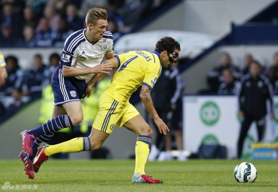 小法红牌雷米中柱 切尔西vs西布朗0-3客场负(集