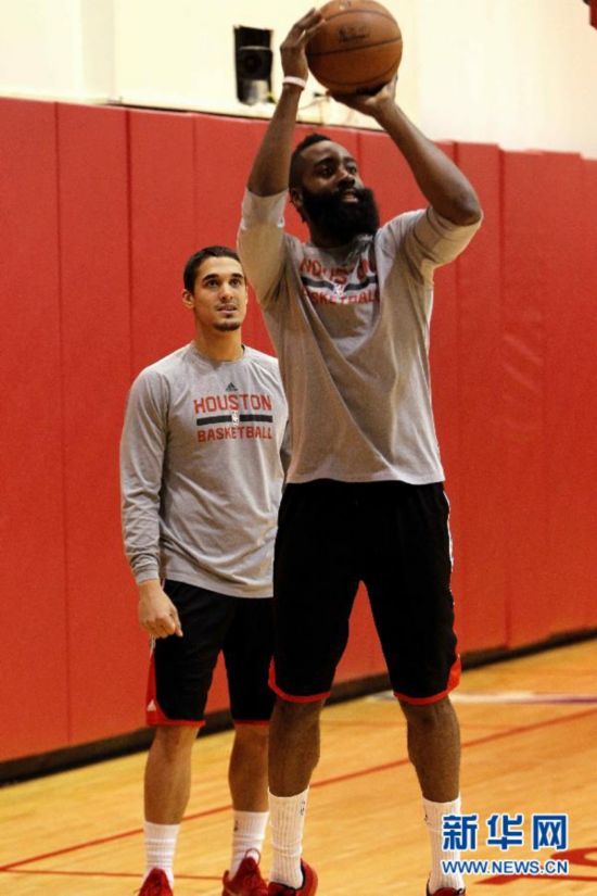 火箭队训练备战西部决赛