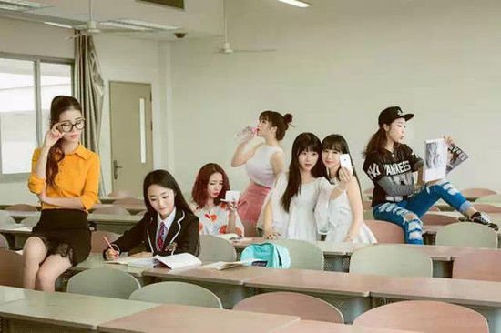 广外2011播音系毕业照曝光 高颜值校花盘点(组