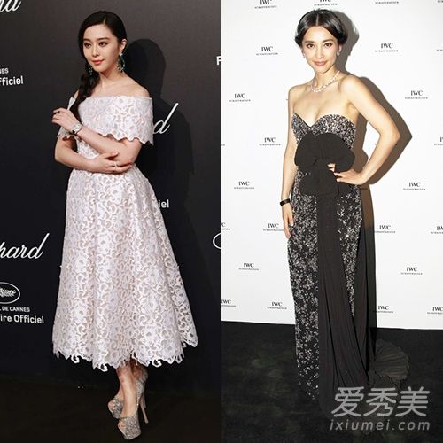 范冰冰李冰冰戛纳红毯对决 谁穿得更惊艳--湖北