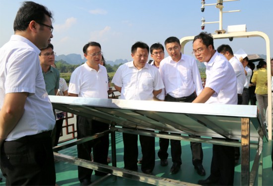 大连万达集团投资考察团到龙州县考察 秦昆王