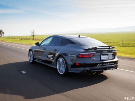 挑战上海路况 奥迪A7自动驾驶亮相国内