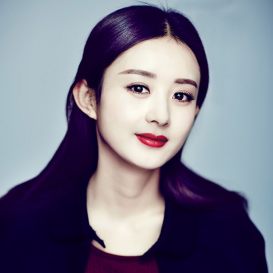 赵丽颖发型精选 百变发型甜美迷人图片