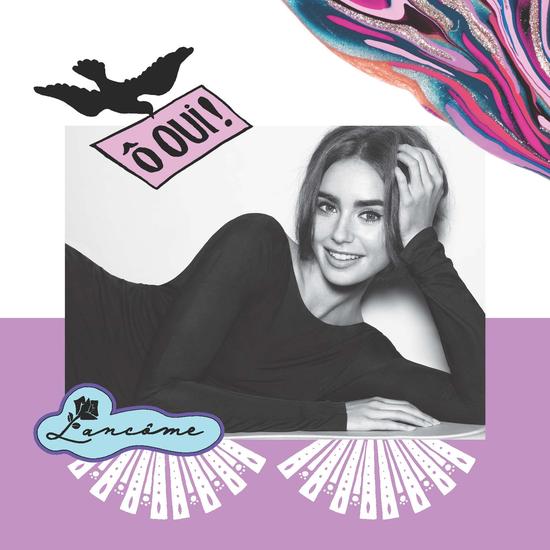 LILY COLLINS- You are Lancome