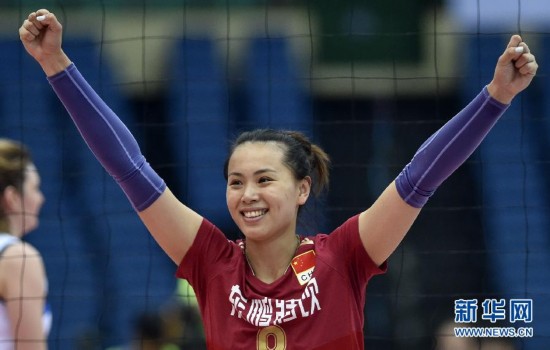 <em>女排</em>亚锦赛:中国晋级<em>四强</em>--浙江频道--人民网