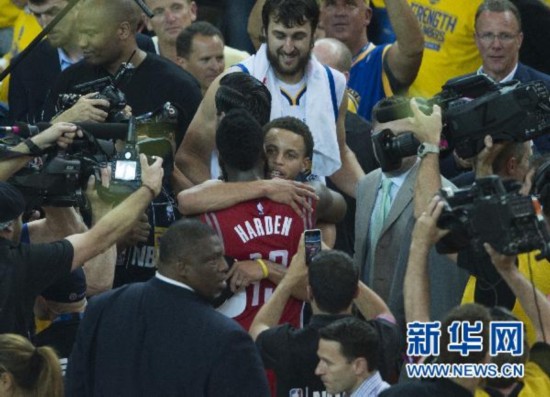 NBA季后赛:勇士vs火箭4比1夺得西部冠军(比赛