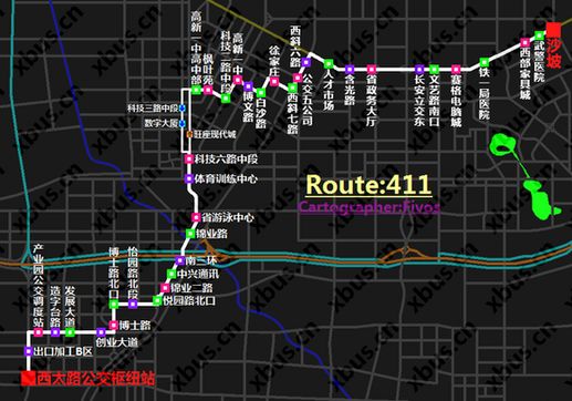 西安411路公交车下月起无人售票 成人刷卡5折