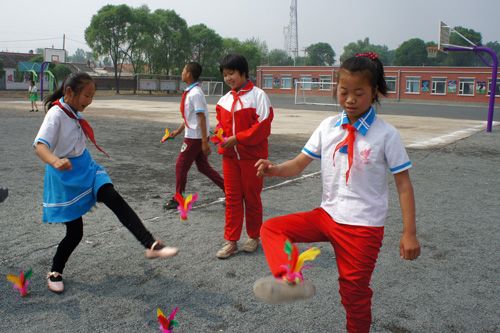 吉林省辽源市公益体彩 快乐操场活动起航