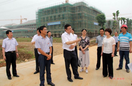 省民政厅长吴旭军到宣城督查福利机构安全管理