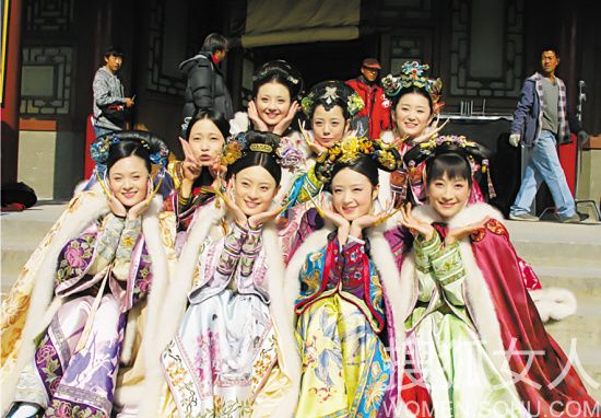 太监竟成香饽饽 盘点古装戏幕后欢乐搞笑照(组