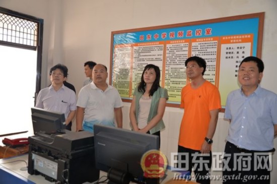 田东县加强巡查高考考前各项准备工作