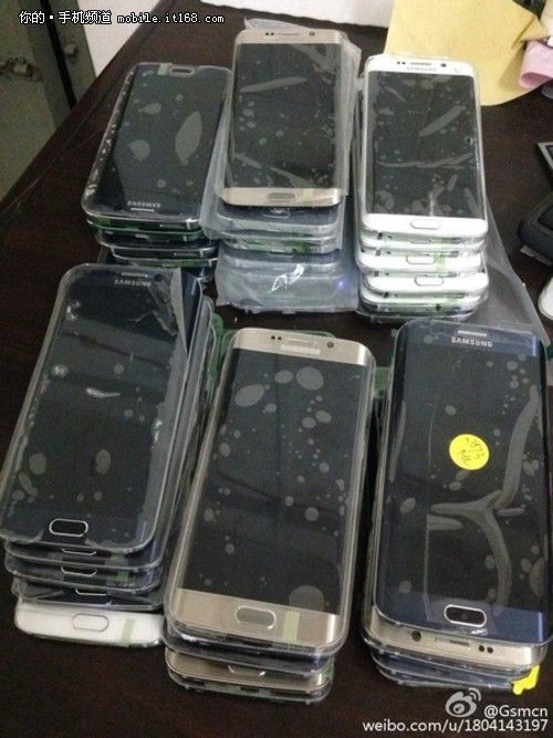 更大屏 双曲面三星S6 Plus曝谍照