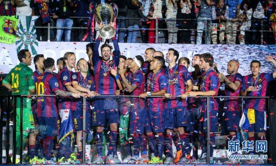 巴萨罗那vs尤文图斯3比1夺欧冠冠军(比赛集锦