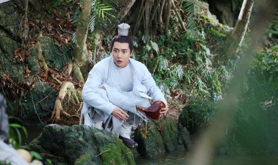 花千骨电视剧剧情:霍建华赵丽颖初见 唯美剧照