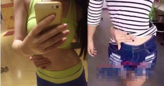 模式摸肚脐炫腹专家走红胖瘦称与女生无关遇和颐事件袭反手图片