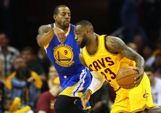 NBA总决赛骑士vs勇士第四场:双方2比2战平(比