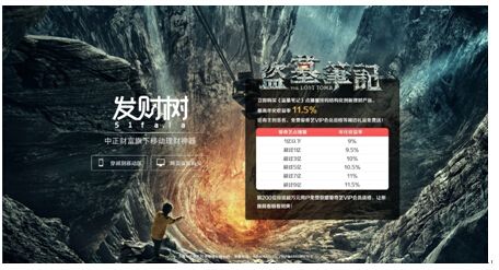 《盗墓笔记》娱乐理财火热上线 让你边看神剧