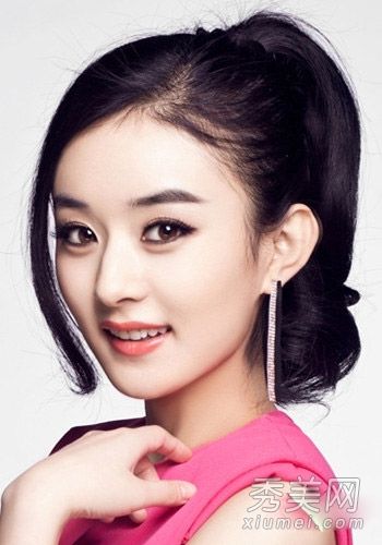 花千骨 赵丽颖扎丸子头 颜值爆表萌萌哒