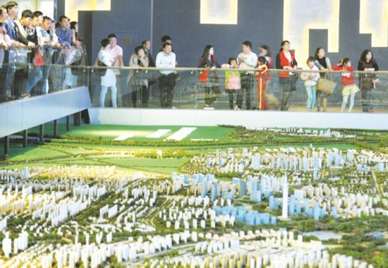 淮安城市规划馆成形象窗口 吸引大批市民参观