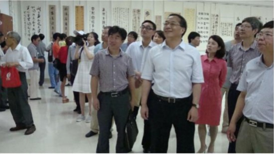 无为--淳安两县举办江湖墨缘书画联展