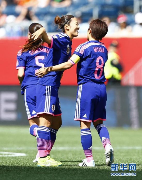 2015女足世界杯赛C组:日本队晋级十六强