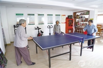 大丰大中镇东宁社区建活动室 老人老有所乐