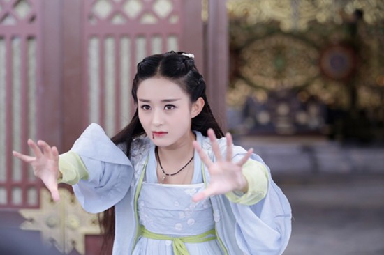 赵丽颖《花千骨》频遭表白 御姐范儿拼死护蜀山图片