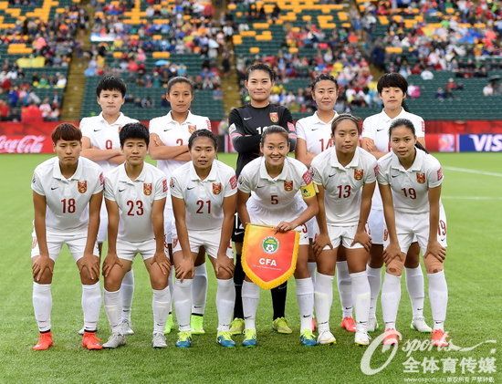 组图:女足世界杯 中国队1-0胜喀麦隆晋级八强