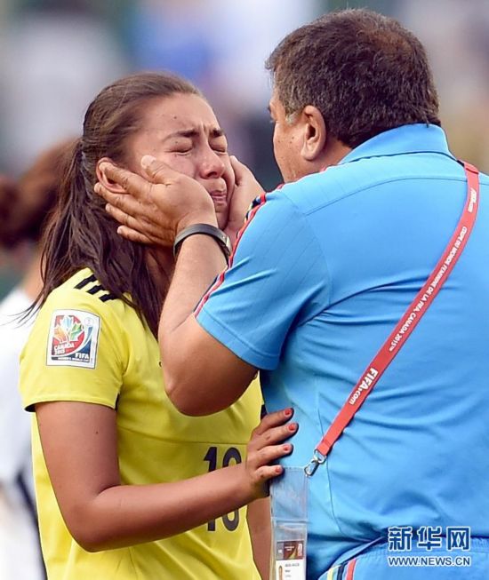 女足世界杯八分之一决赛:美国胜哥伦比亚