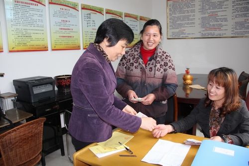 巾帼扶贫小额贷款助力余墩村红提产业