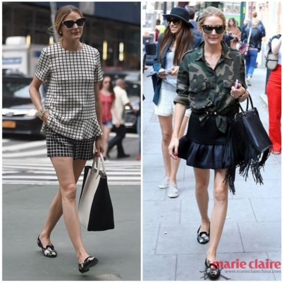 Olivia Palermo in Alexander McQueen