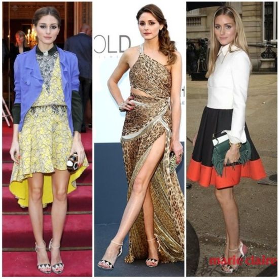 Olivia Palermo in Sergio Rossi ��Oberoj��