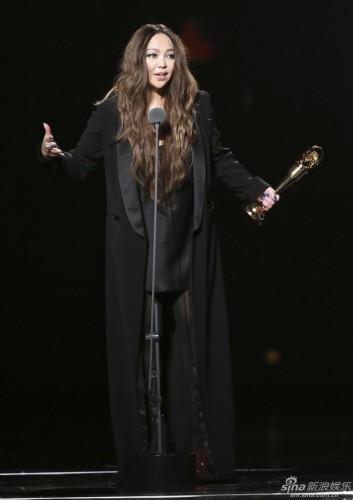 陈奕迅张惠妹台湾金曲奖获歌王歌后 完整名单