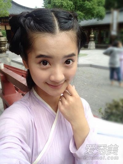 《花千骨》赵丽颖替身李可曝光 相似度90%长