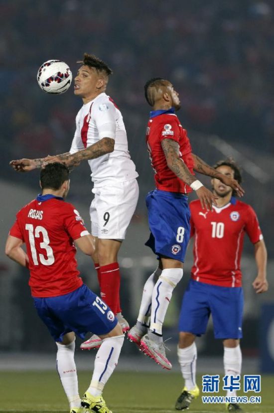 美洲杯半决赛战果:智利队2比1秘鲁队,晋级决赛