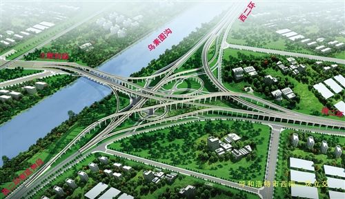 呼和浩特快速路:路桥结合实现提速与畅通