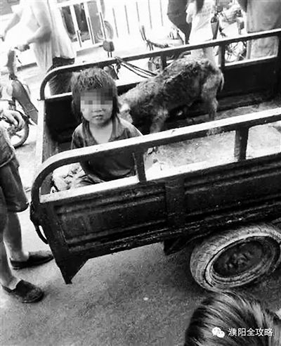 河南7岁男童与猪共处泔水车 至今不会说话