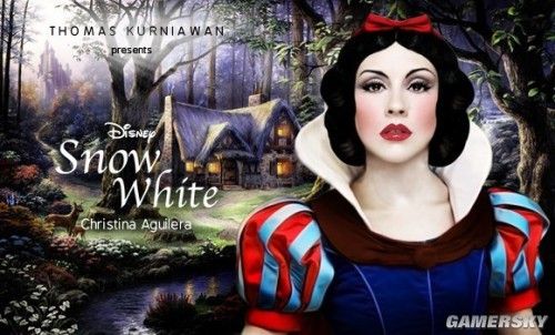 《迪士尼公主》真人版动画电影海报公开