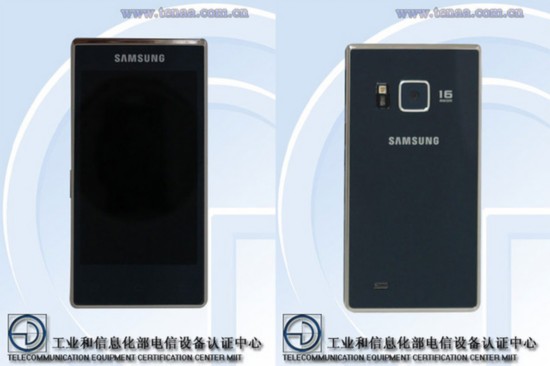 双屏翻盖实体键 三星新机SM-G9198曝光