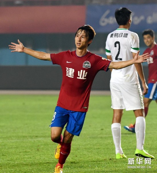 足协杯:河南建业胜杭州绿城