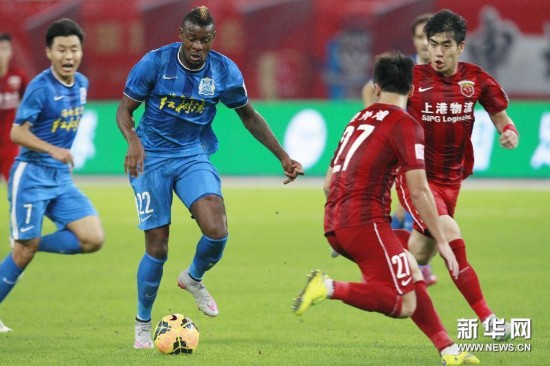 足协杯:上海上港胜广州富力
