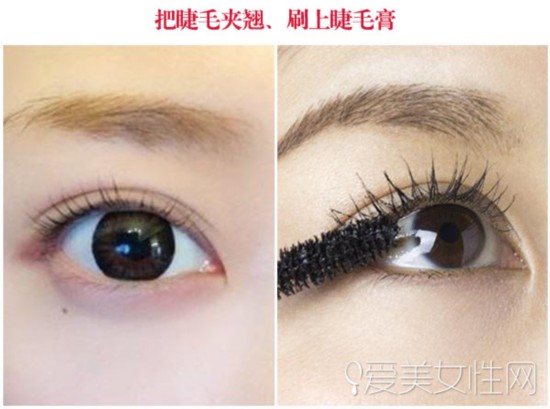 眉眼距离远显老 明星示范化妆术破解