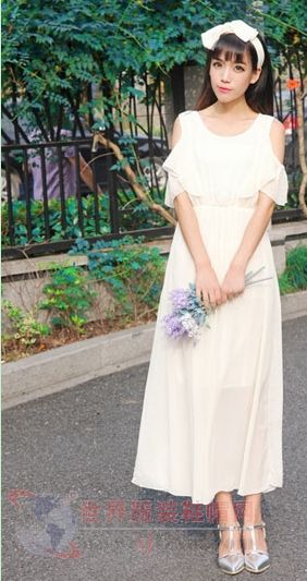 长裙搭配尖头鞋 女神造型就这么简单