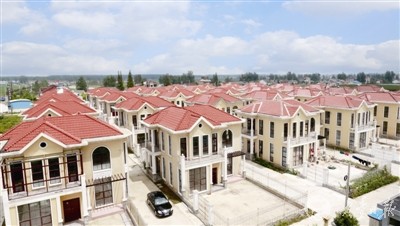 大丰建设美丽新农村 六里村农民别墅成风景线