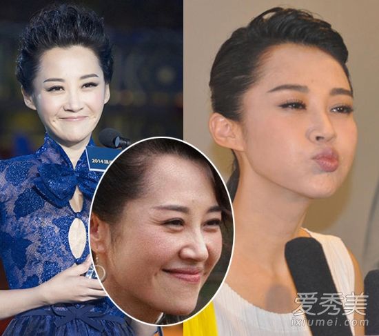 伊能静萧蔷温碧霞刘晓庆 50岁女星装18脸假又硬